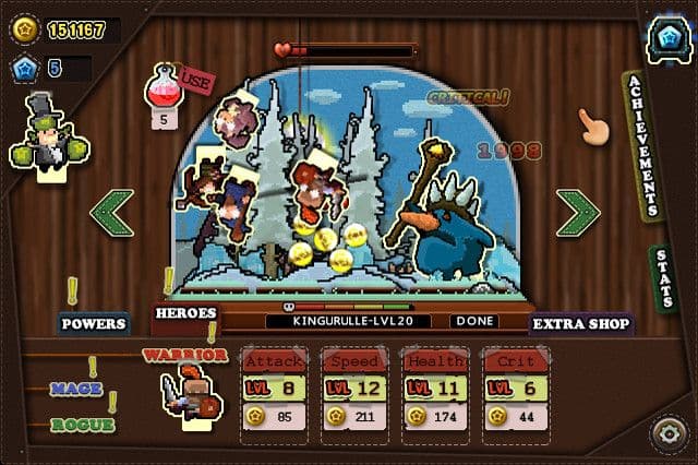 Captura 2 de Tap Heroes
