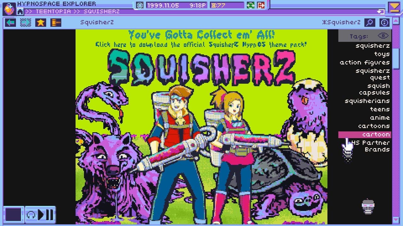 Captura 5 de Hypnospace Outlaw