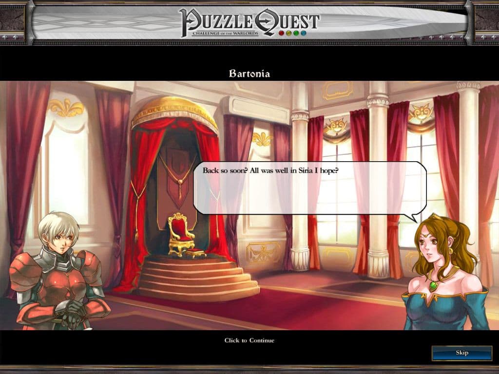 Captura 2 de Puzzle Quest: Challenge of the Warlords