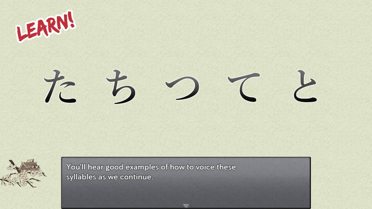 Captura 1 de Learn Japanese To Survive! Hiragana Battle