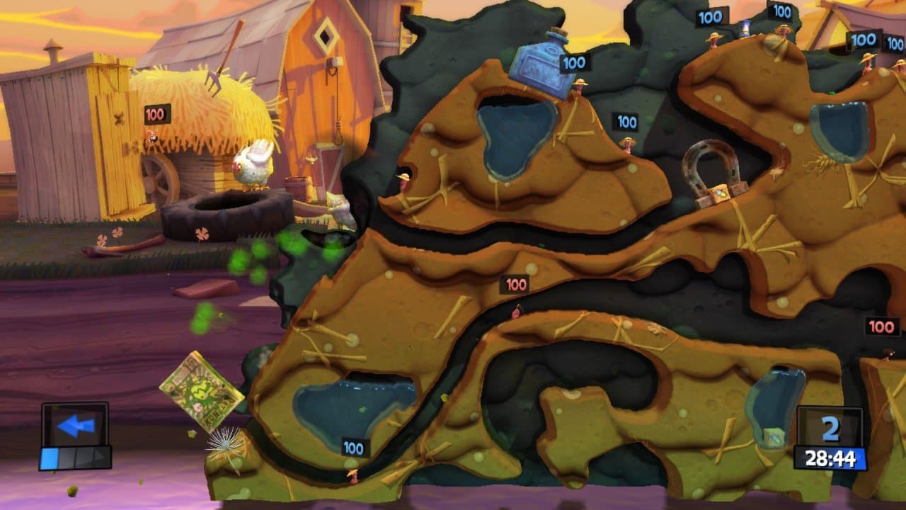 Captura 1 de Worms Revolution