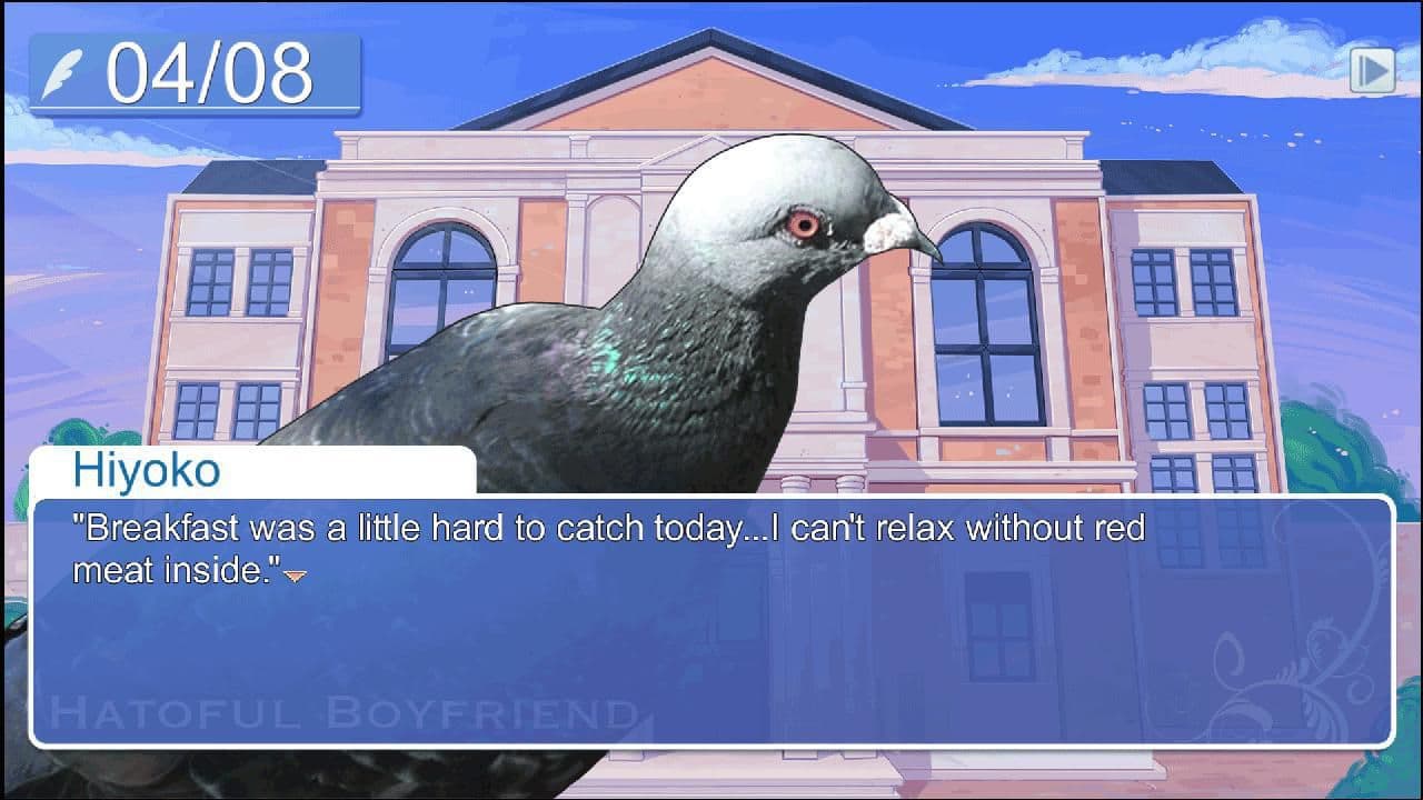 Captura 1 de Hatoful Boyfriend