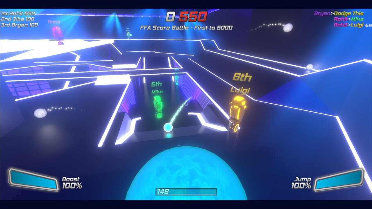 Captura 2 de Robot Roller-Derby Disco Dodgeball
