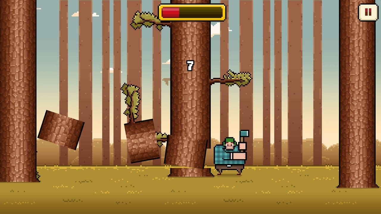 Captura 1 de Timberman