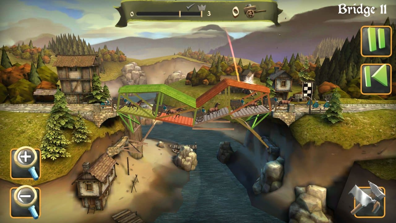 Captura 1 de Bridge Constructor Medieval