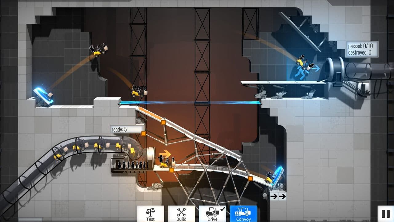 Captura 1 de Bridge Constructor Portal