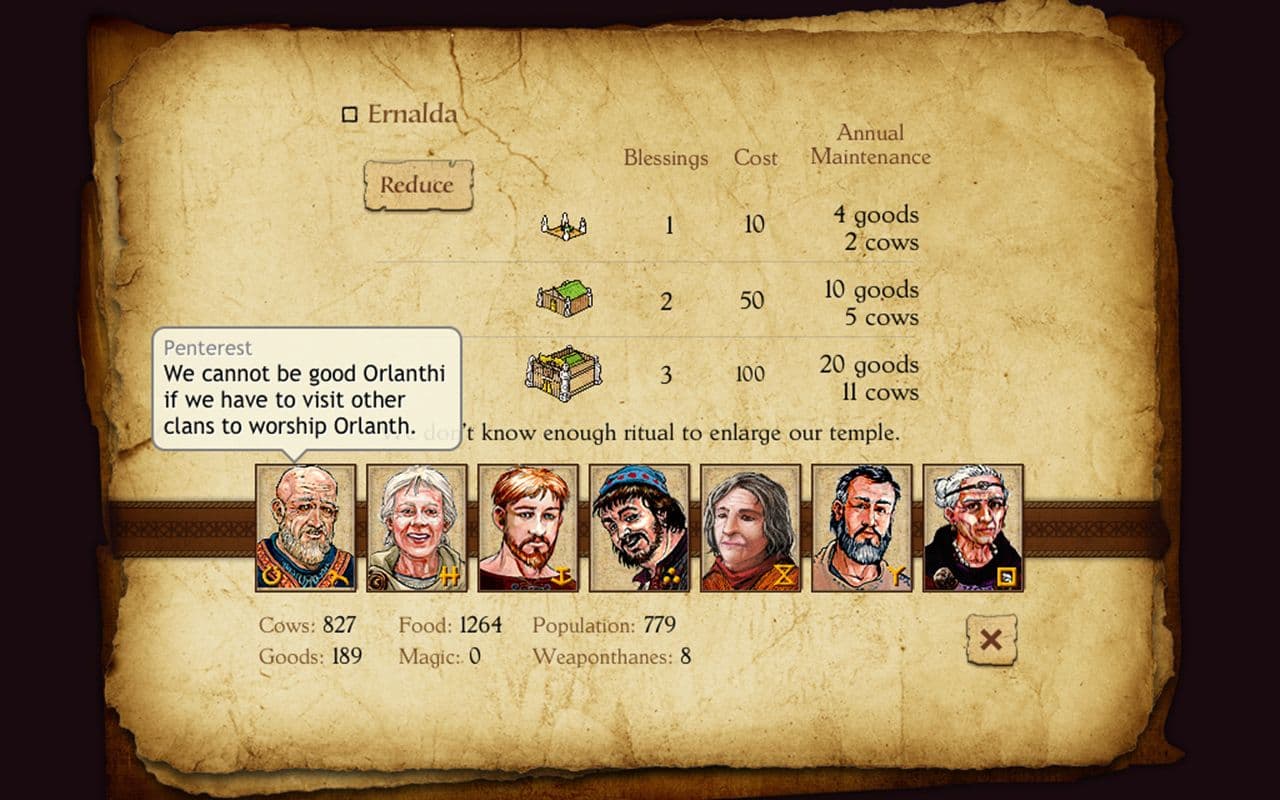 Captura 1 de King of Dragon Pass