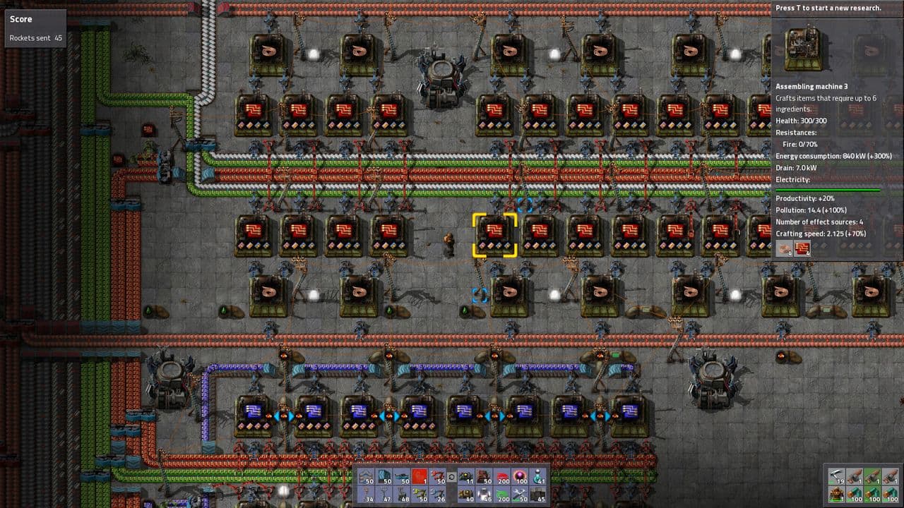 Captura 1 de Factorio
