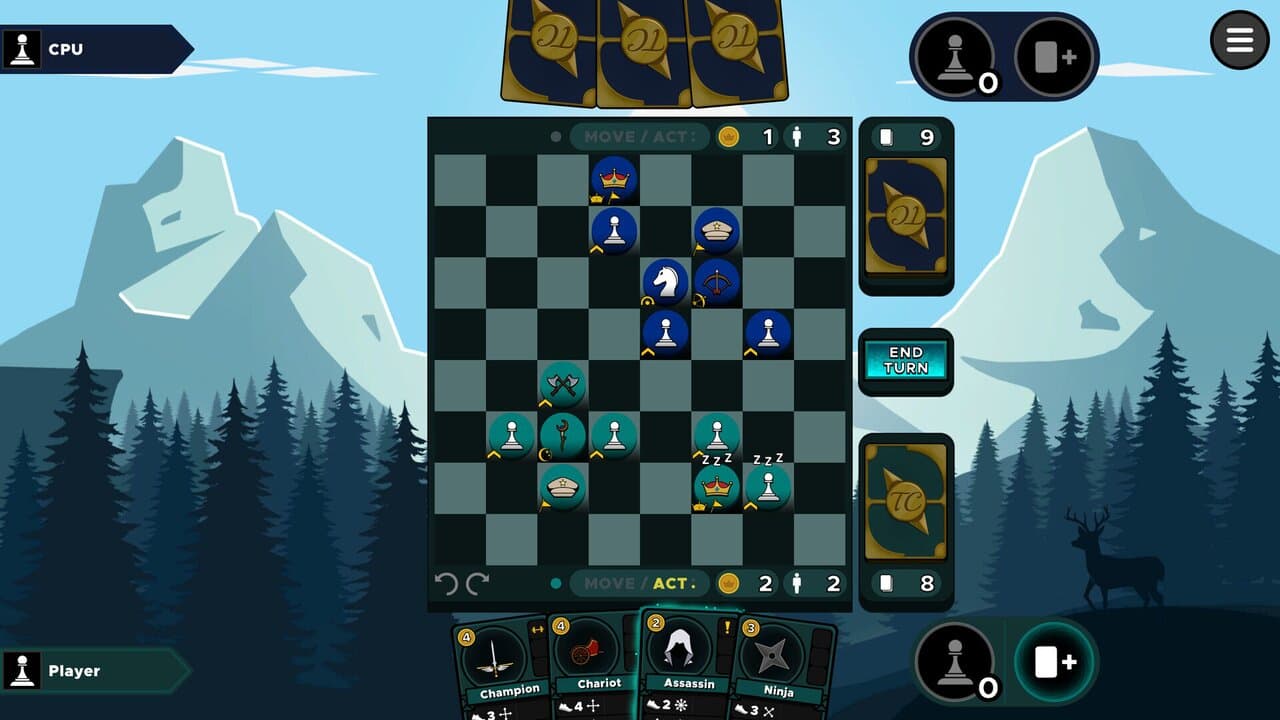 Captura 1 de Top Check: A Chess Card Game