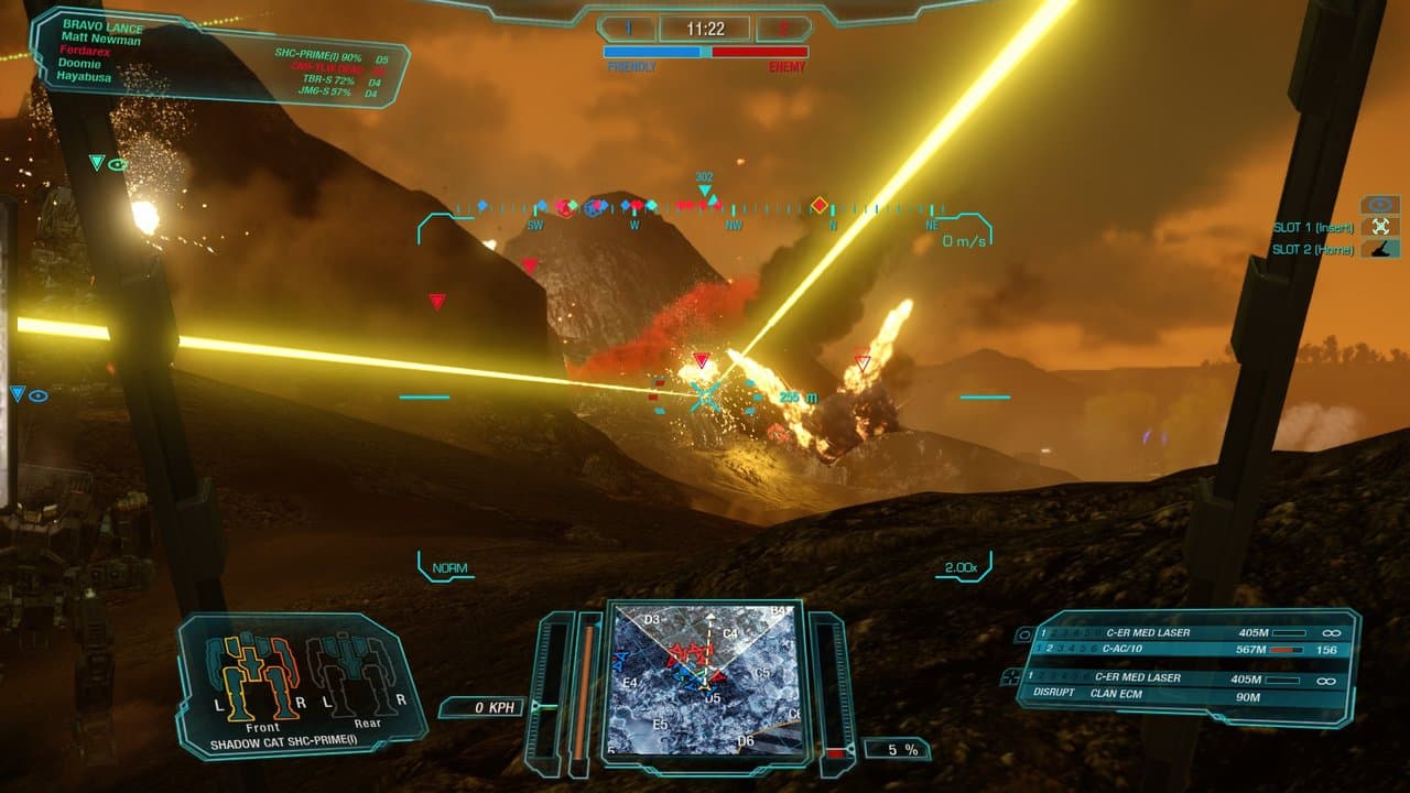 Captura 1 de MechWarrior Online