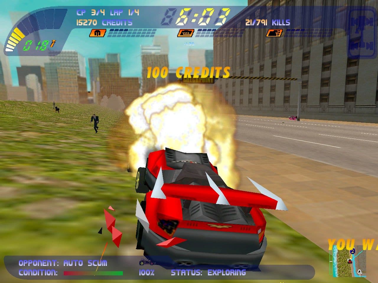 Captura 4 de Carmageddon 2: Carpocalypse Now