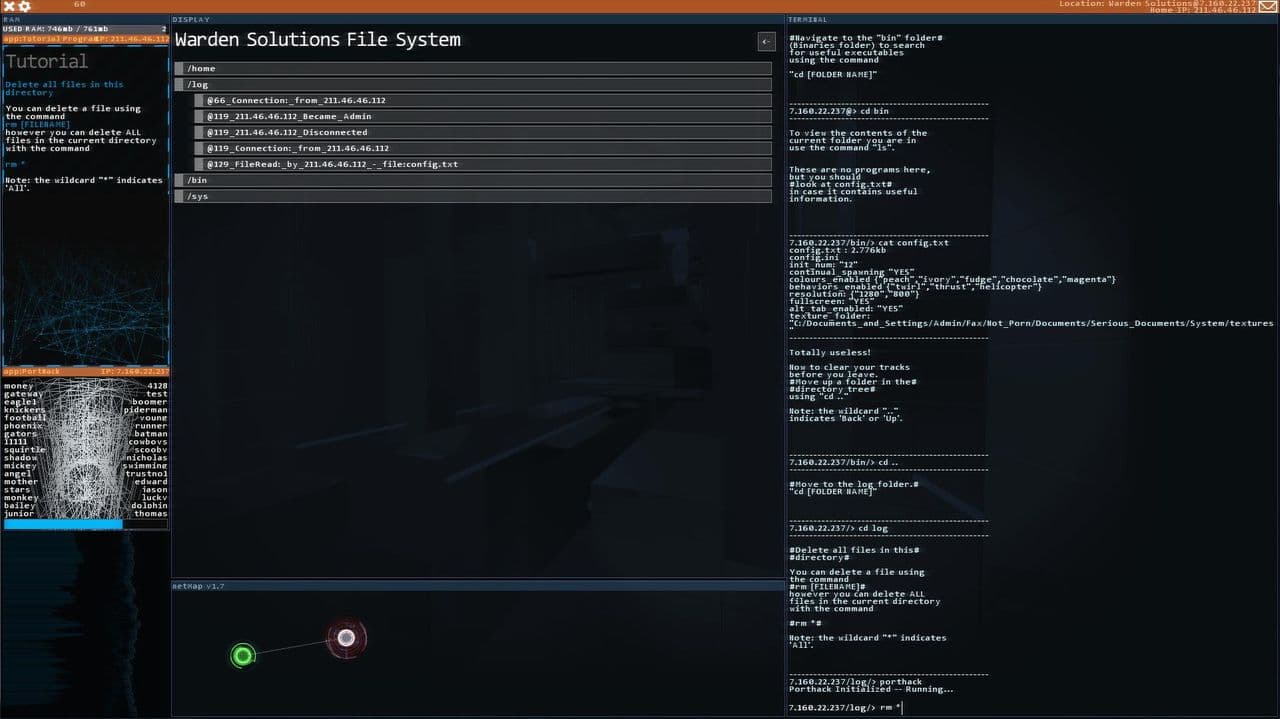Captura 3 de Hacknet