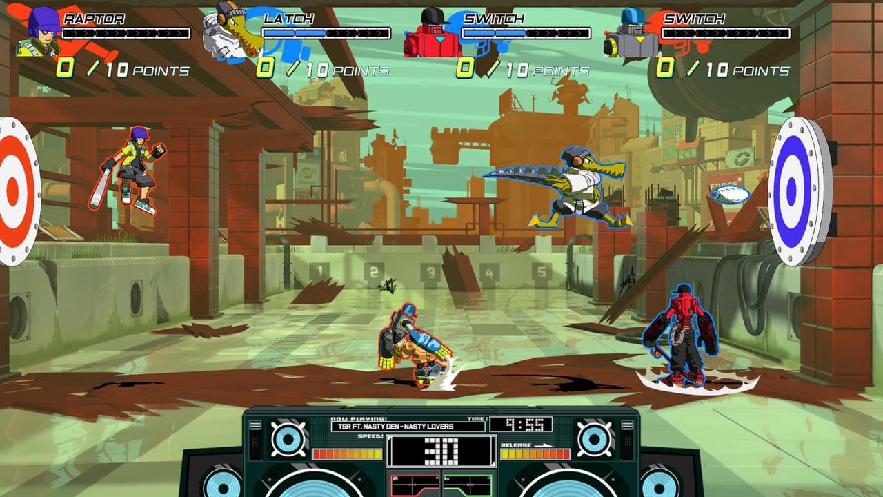 Captura 1 de Lethal League Blaze