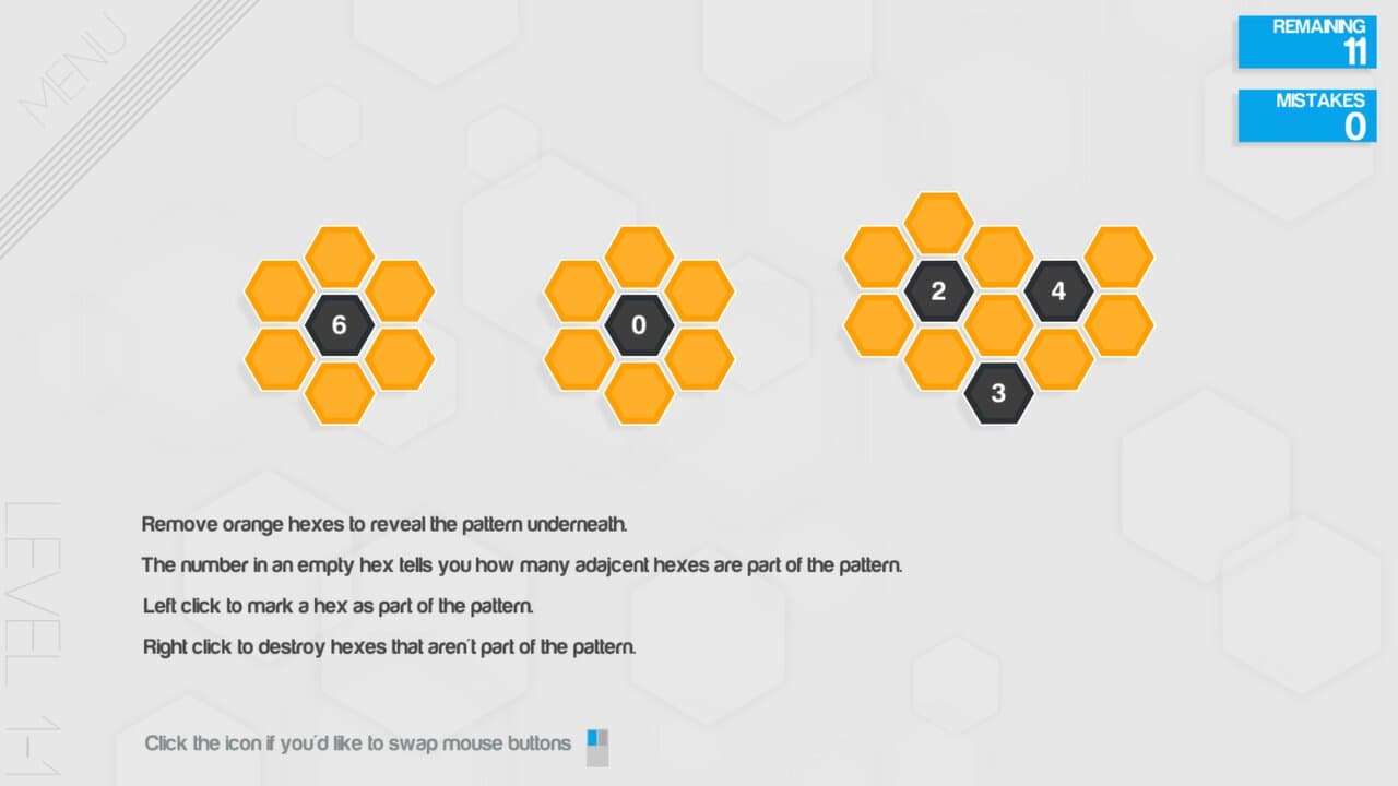 Captura 1 de Hexcells Infinite