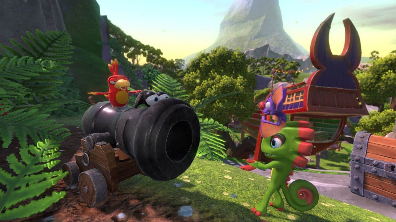 Captura 1 de Yooka-Laylee