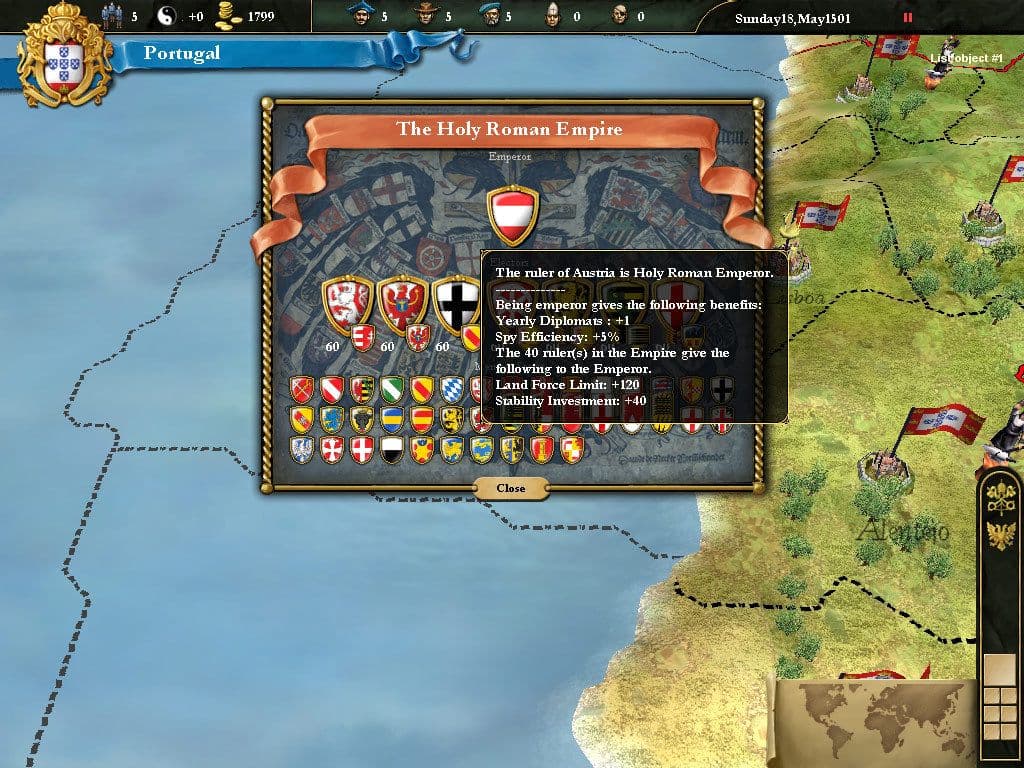 Captura 6 de Europa Universalis III Complete