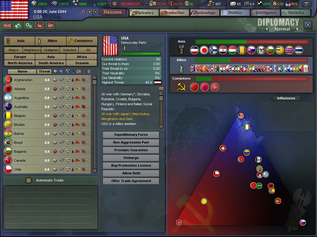 Captura 2 de Hearts of Iron III