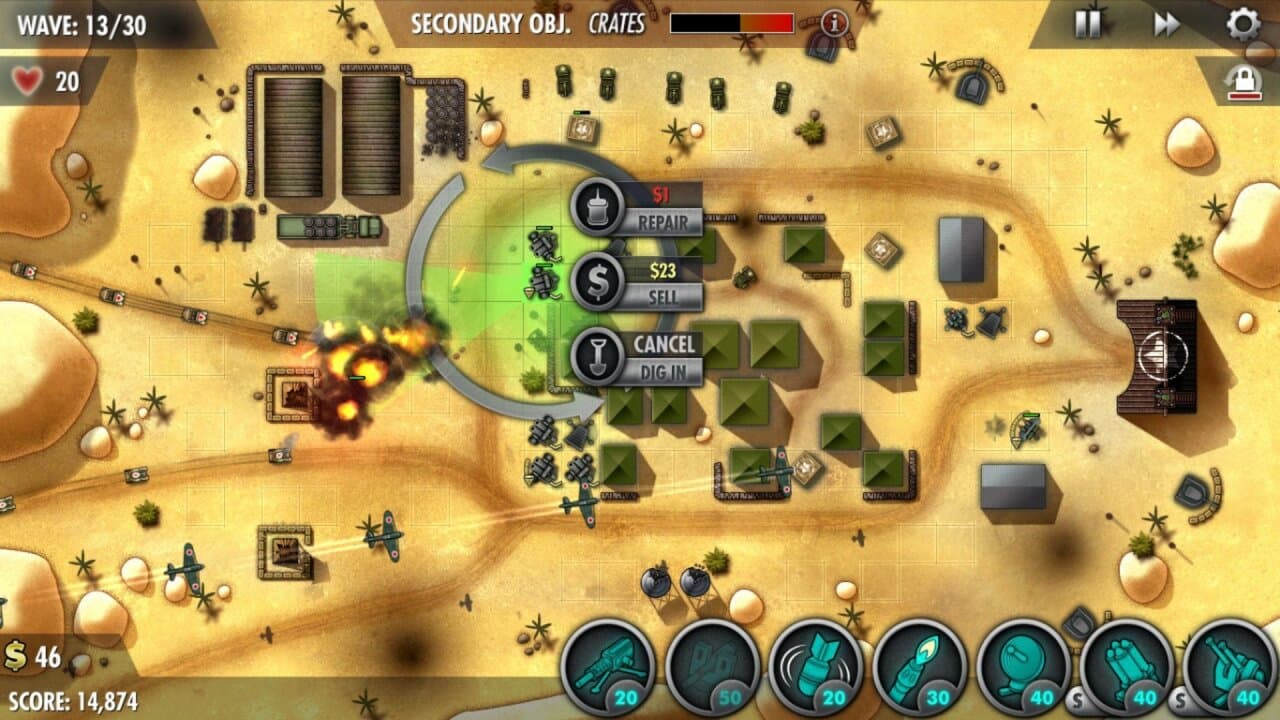 Captura 1 de iBomber Defense Pacific