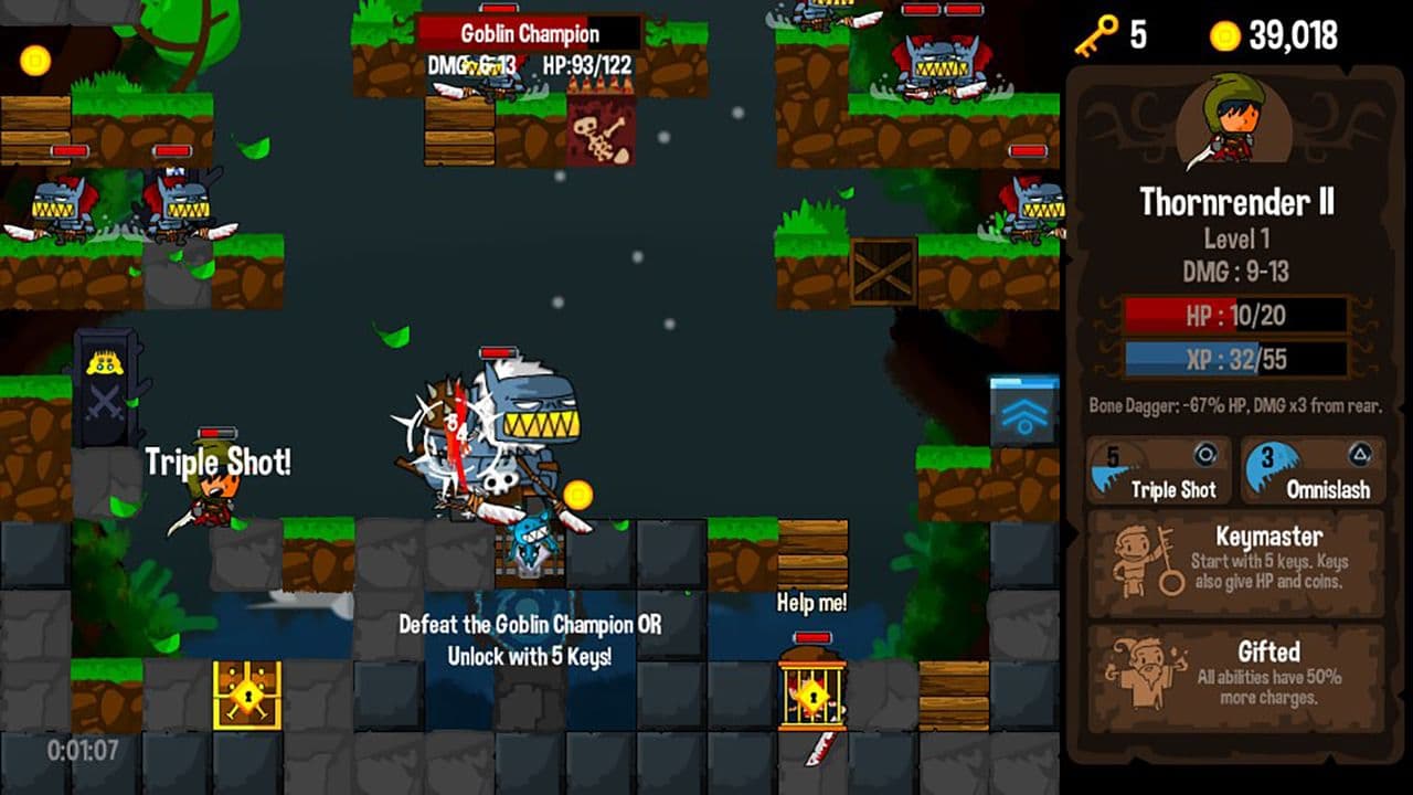 Captura 4 de Vertical Drop Heroes HD