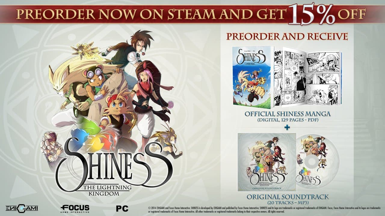 Captura 1 de Shiness: The Lightning Kingdom