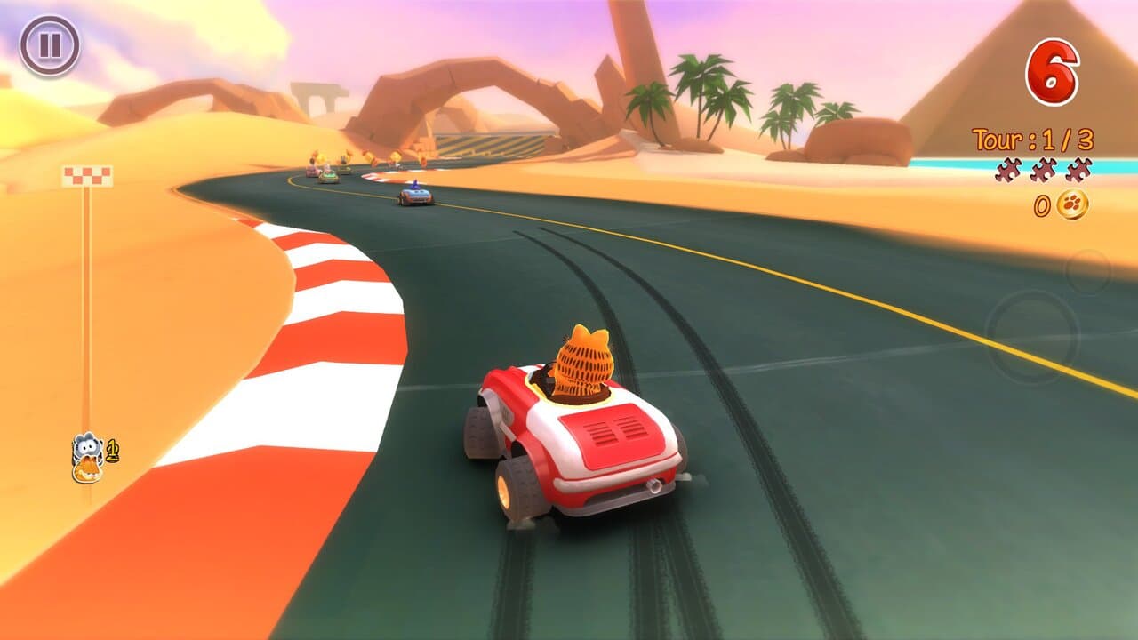 Captura 4 de Garfield Kart