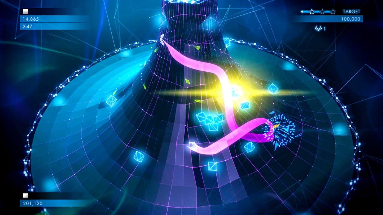 Captura 1 de Geometry Wars 3: Dimensions Evolved