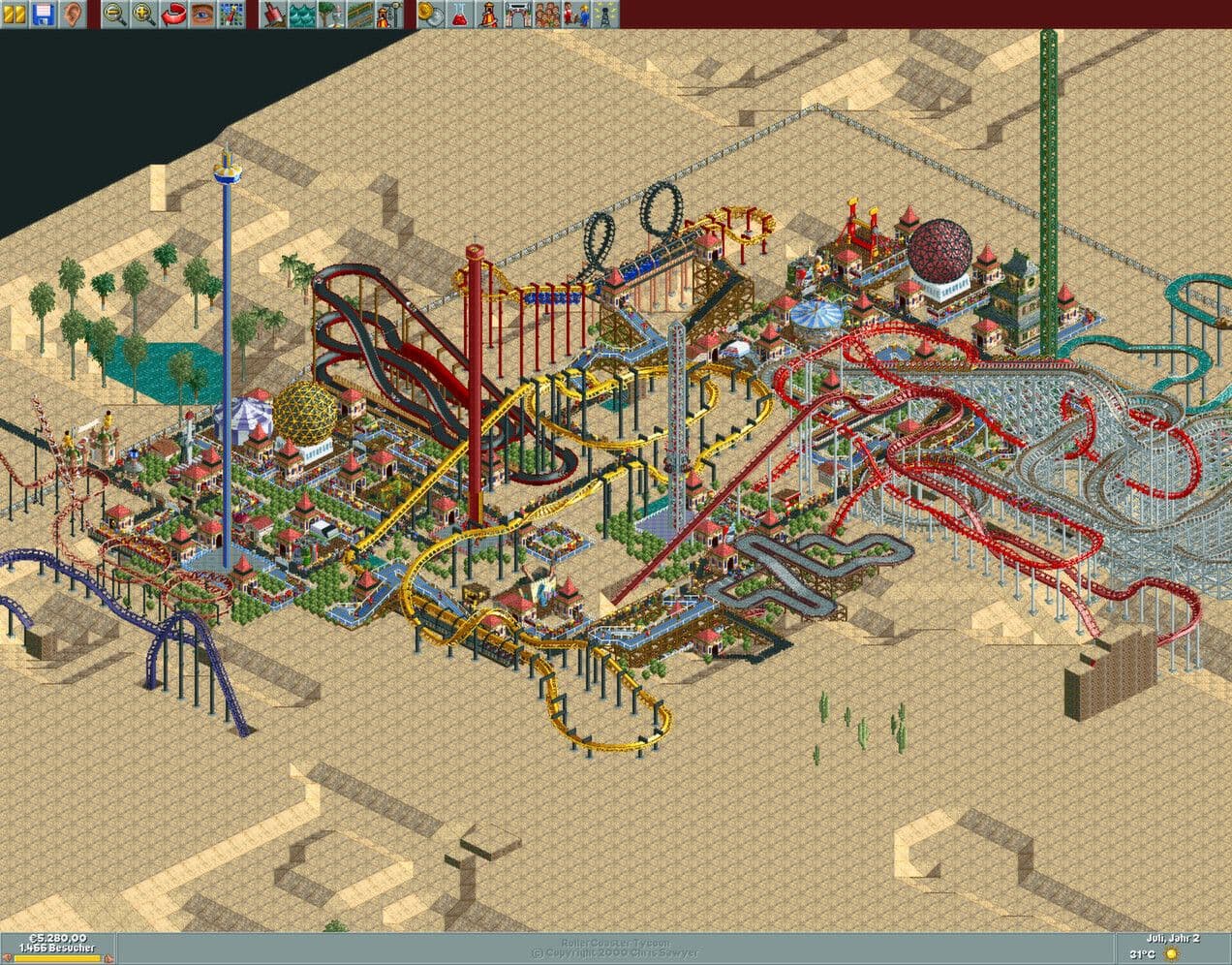 Captura 4 de RollerCoaster Tycoon: Deluxe