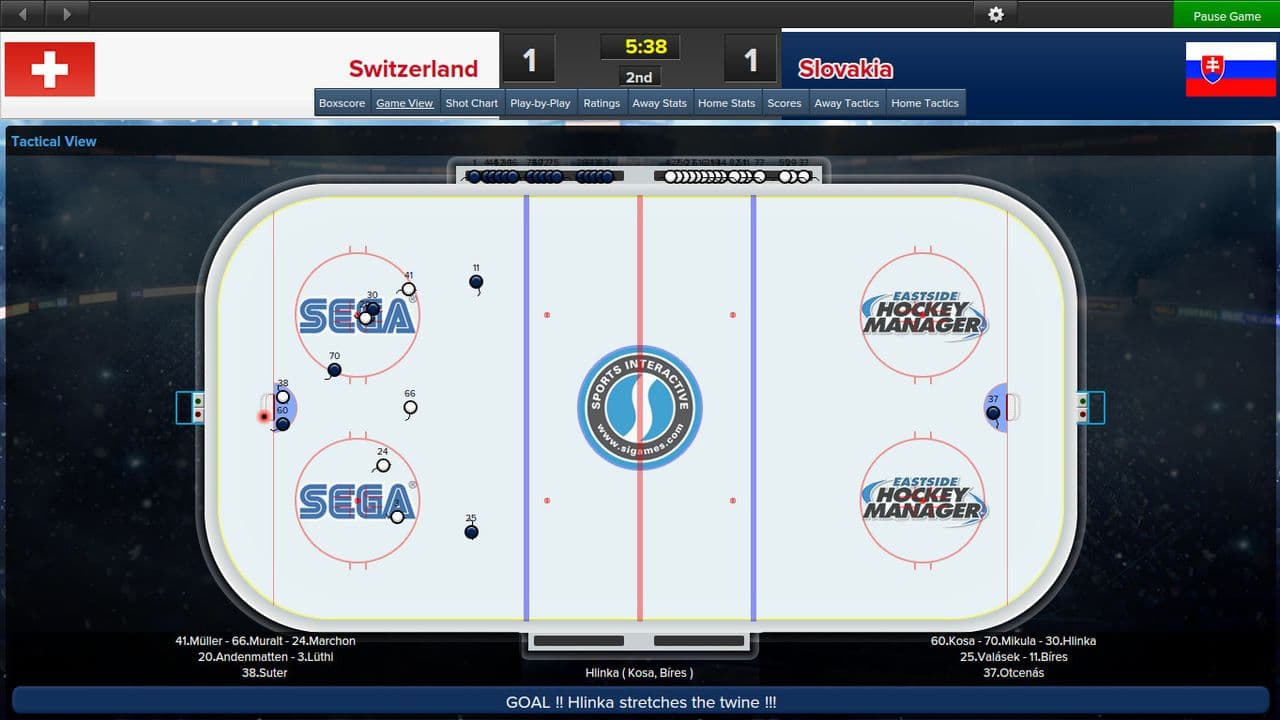 Captura 3 de Eastside Hockey Manager