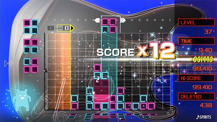 Captura 1 de Lumines Remastered