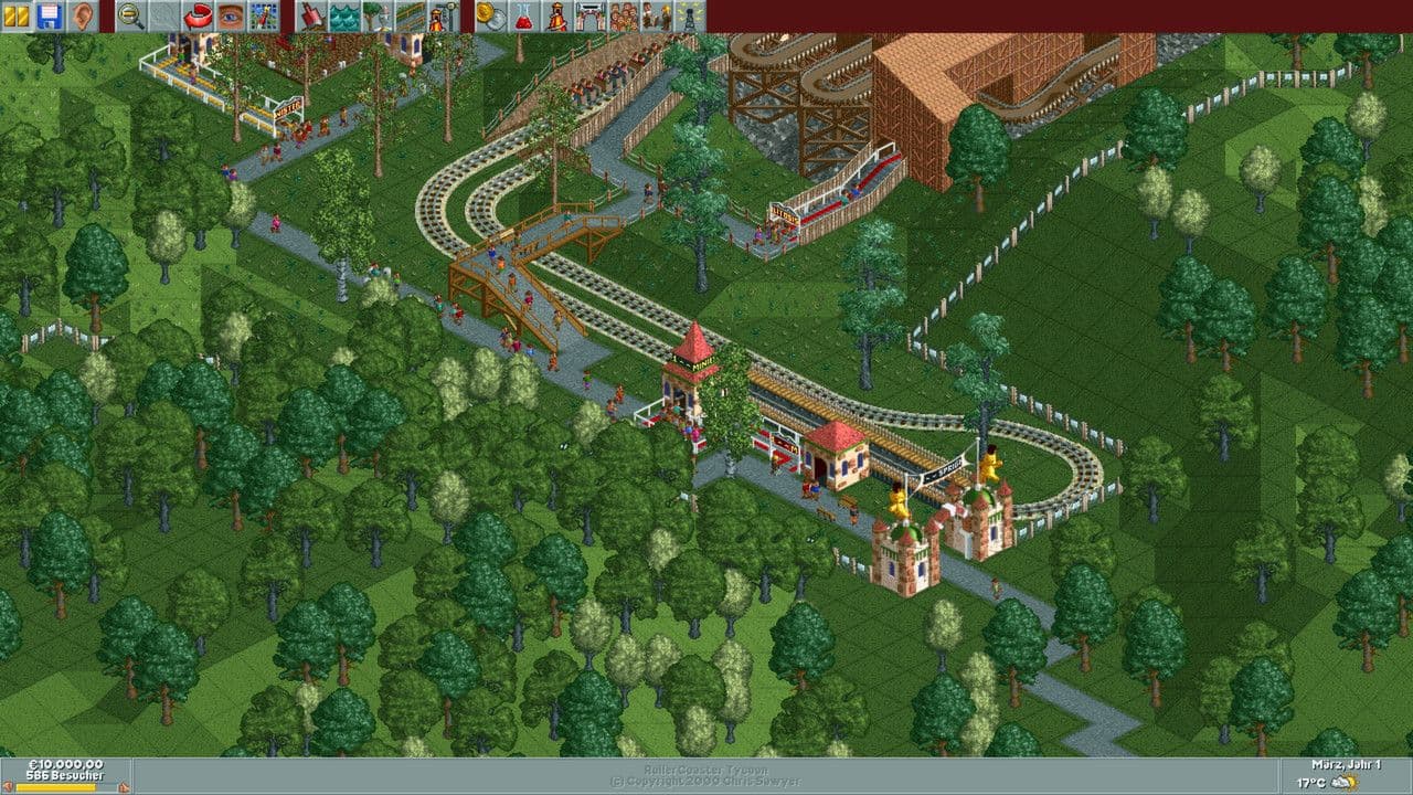 Captura 3 de RollerCoaster Tycoon: Deluxe