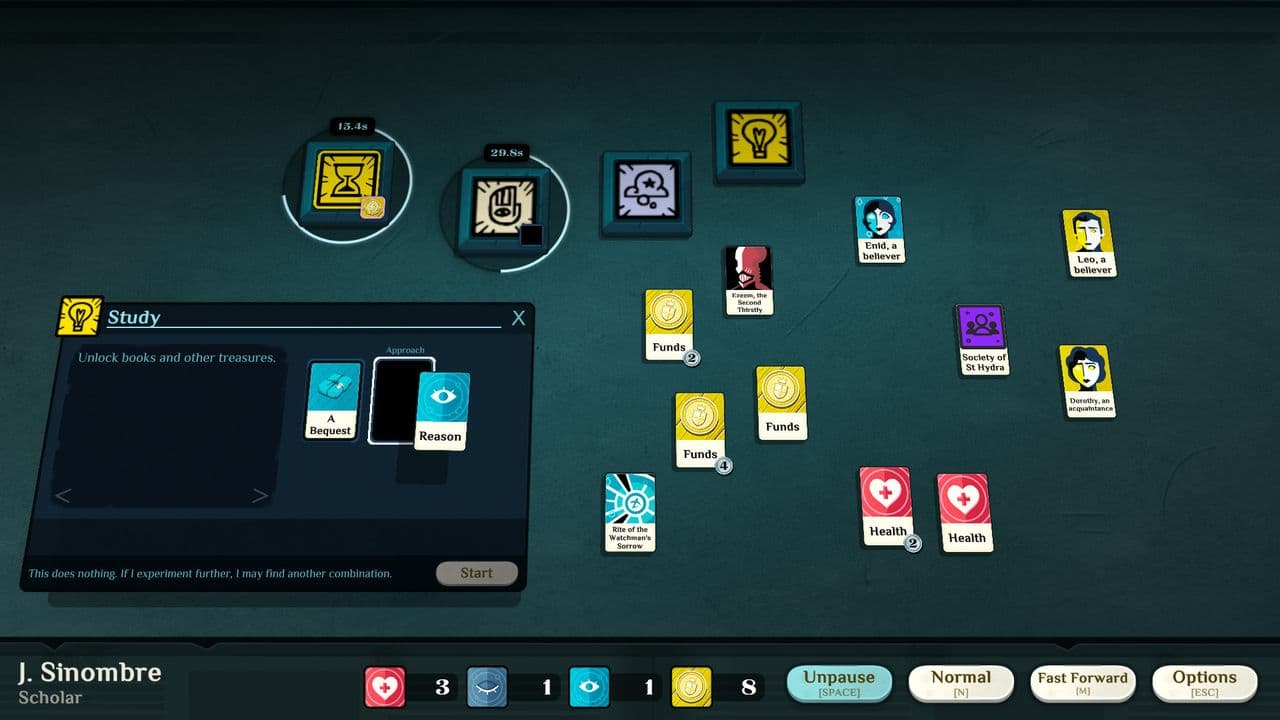 Captura 1 de Cultist Simulator