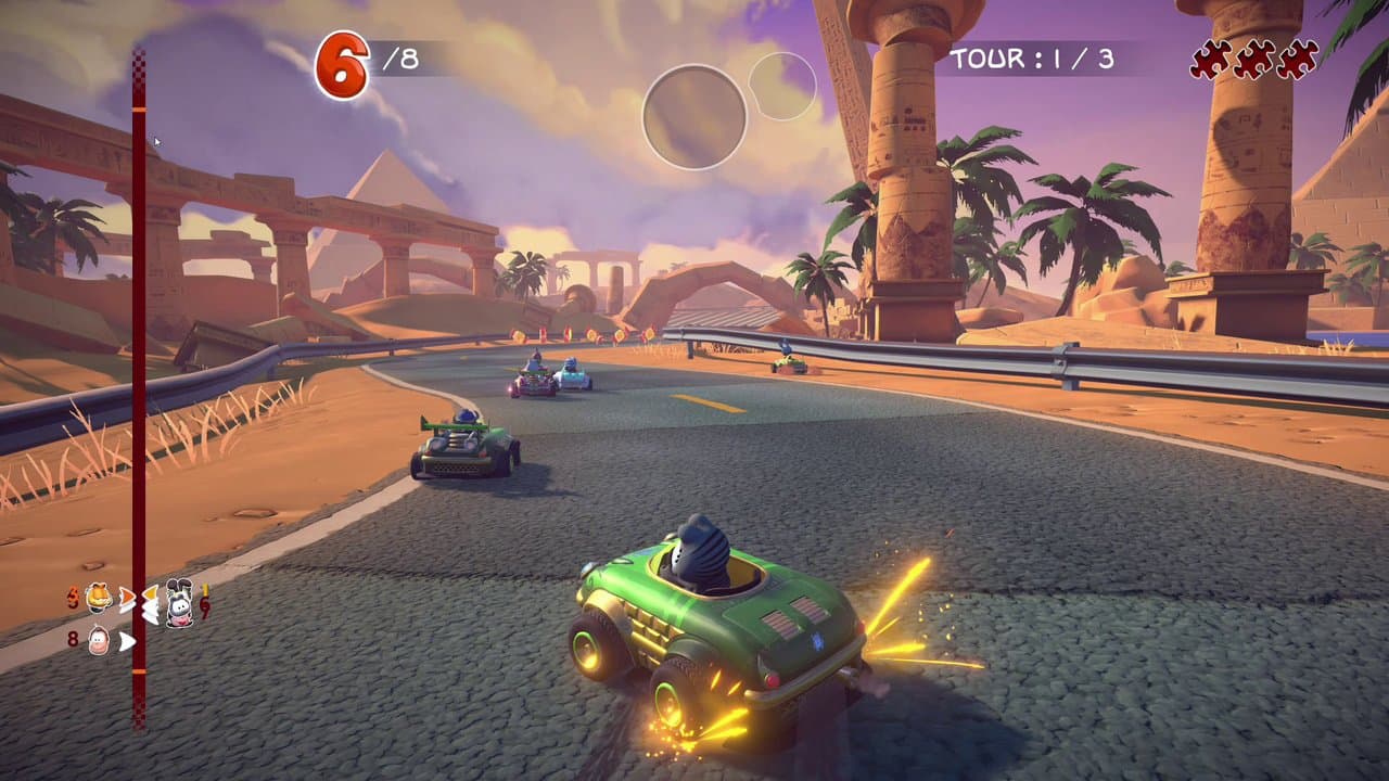 Captura 2 de Garfield Kart - Furious Racing
