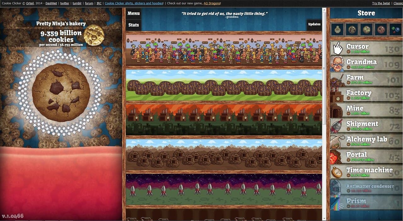 Captura 2 de Cookie Clicker