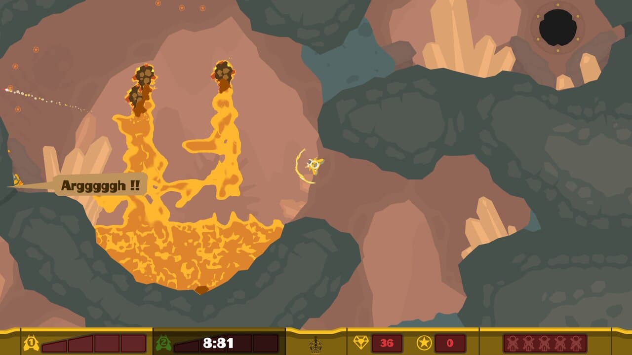Captura 2 de PixelJunk Shooter