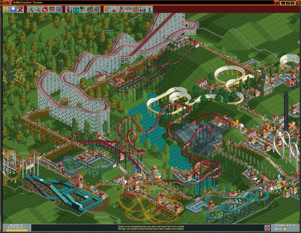 Captura 5 de RollerCoaster Tycoon: Deluxe