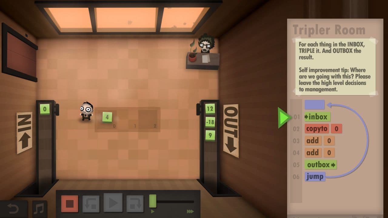 Captura 1 de Human Resource Machine