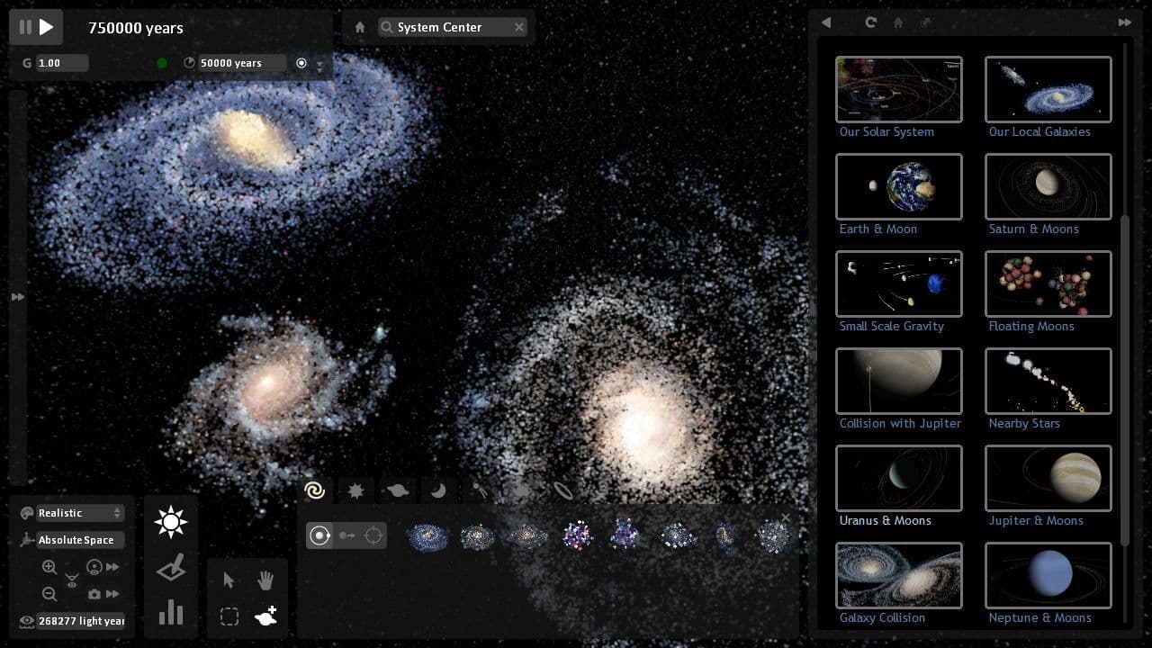 Captura 5 de Universe Sandbox