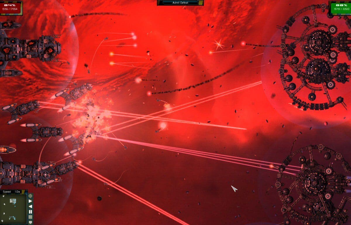 Captura 3 de Gratuitous Space Battles