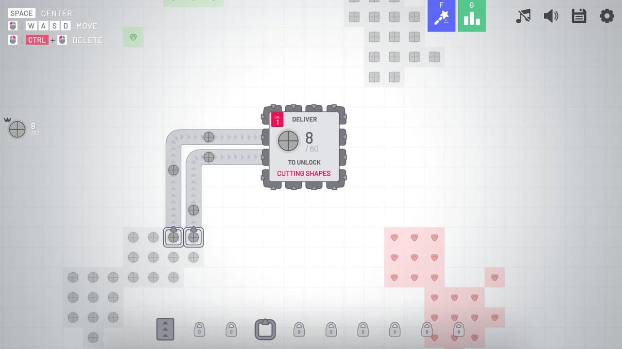 Captura 1 de shapez.io