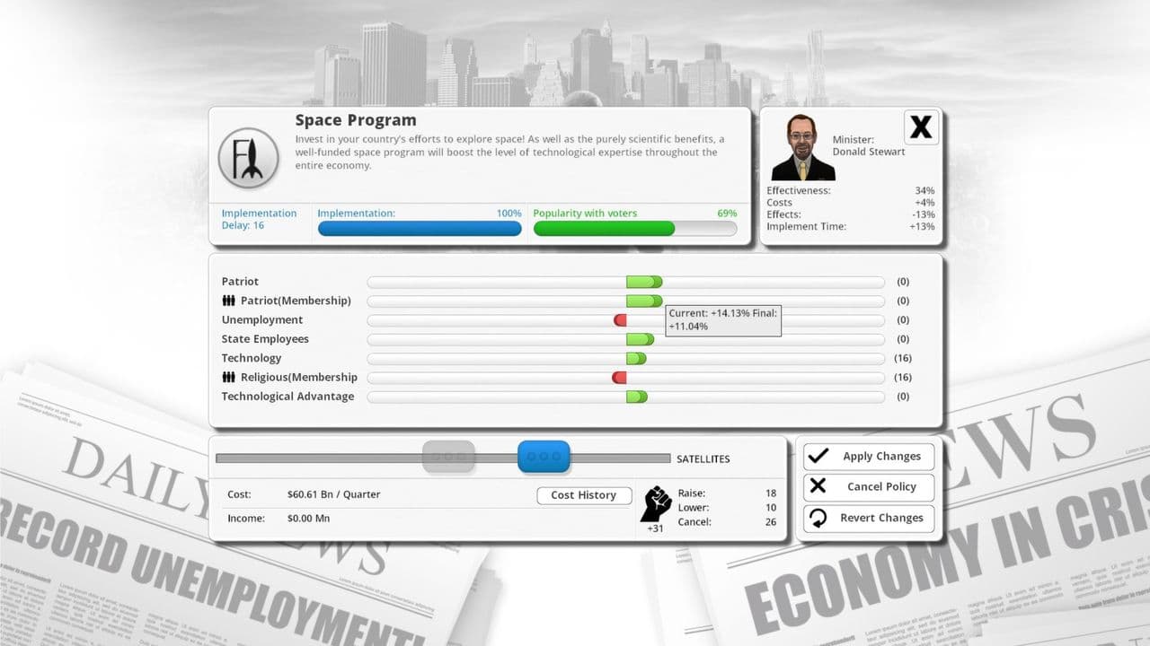 Captura 2 de Democracy 3