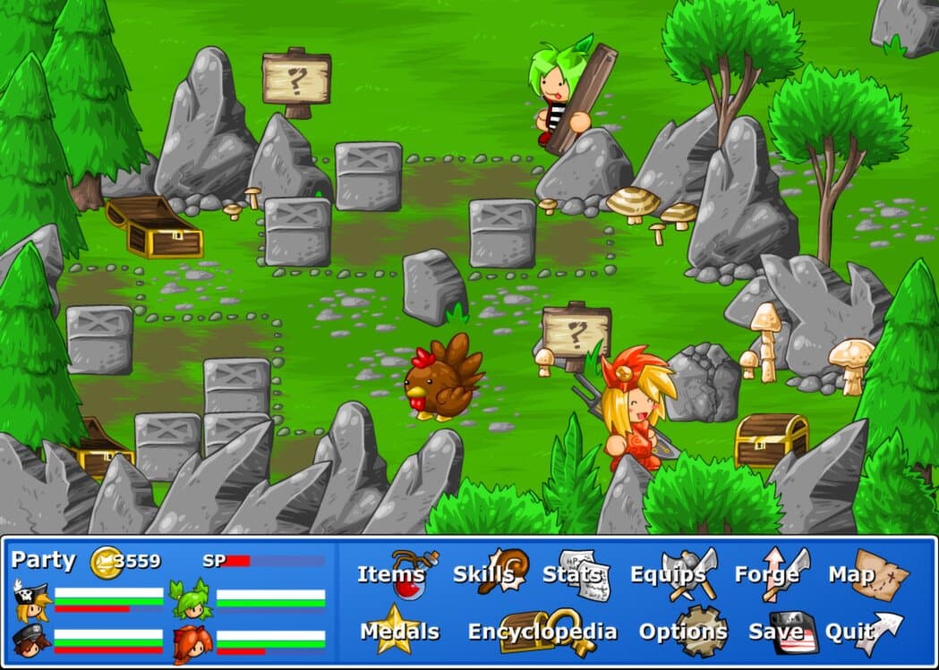 Captura 2 de Epic Battle Fantasy 4