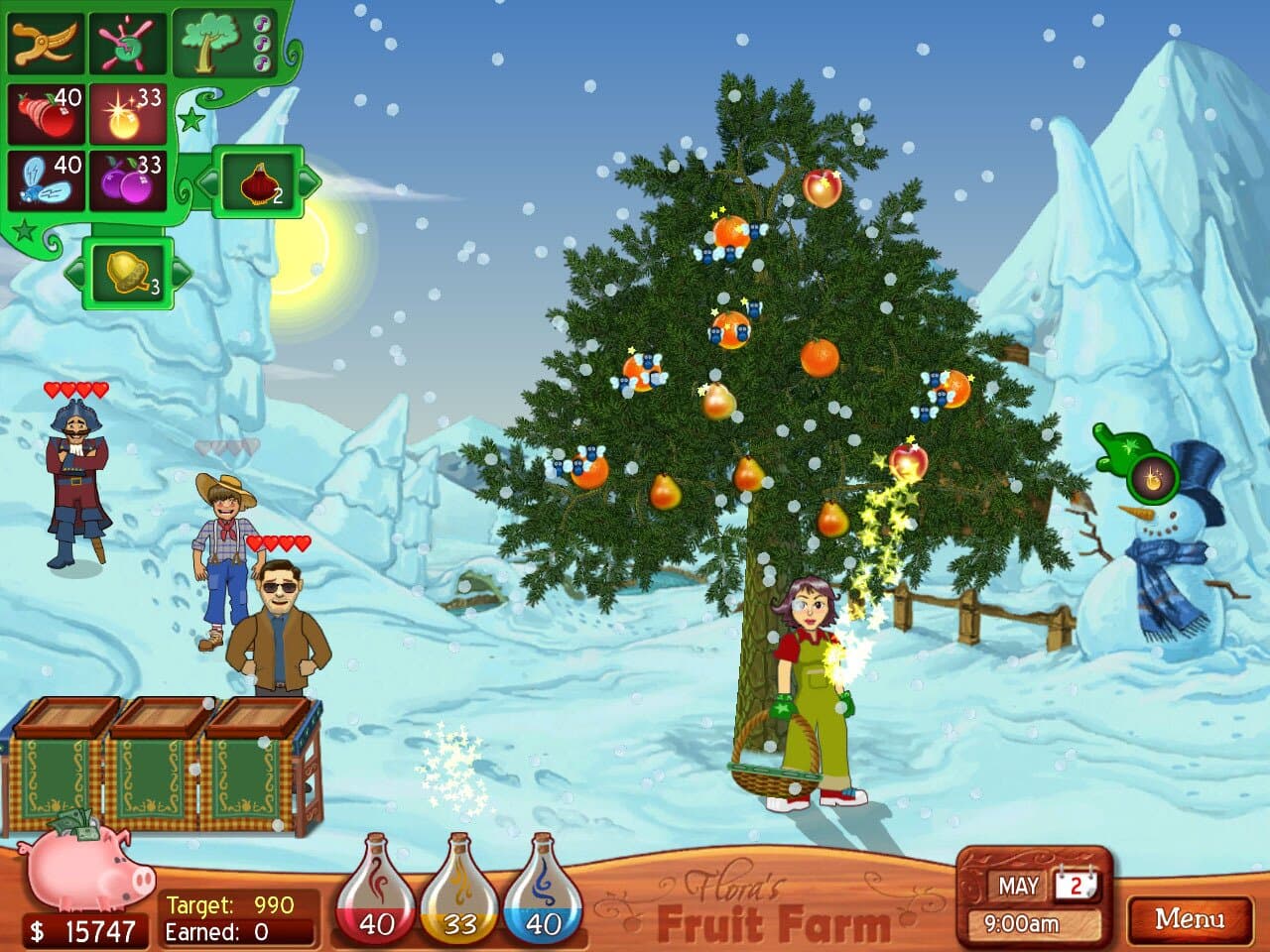 Captura 1 de Flora's Fruit Farm