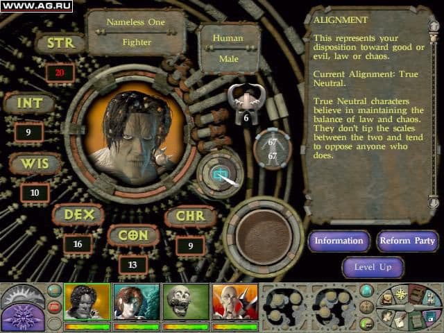 Captura 1 de Planescape: Torment