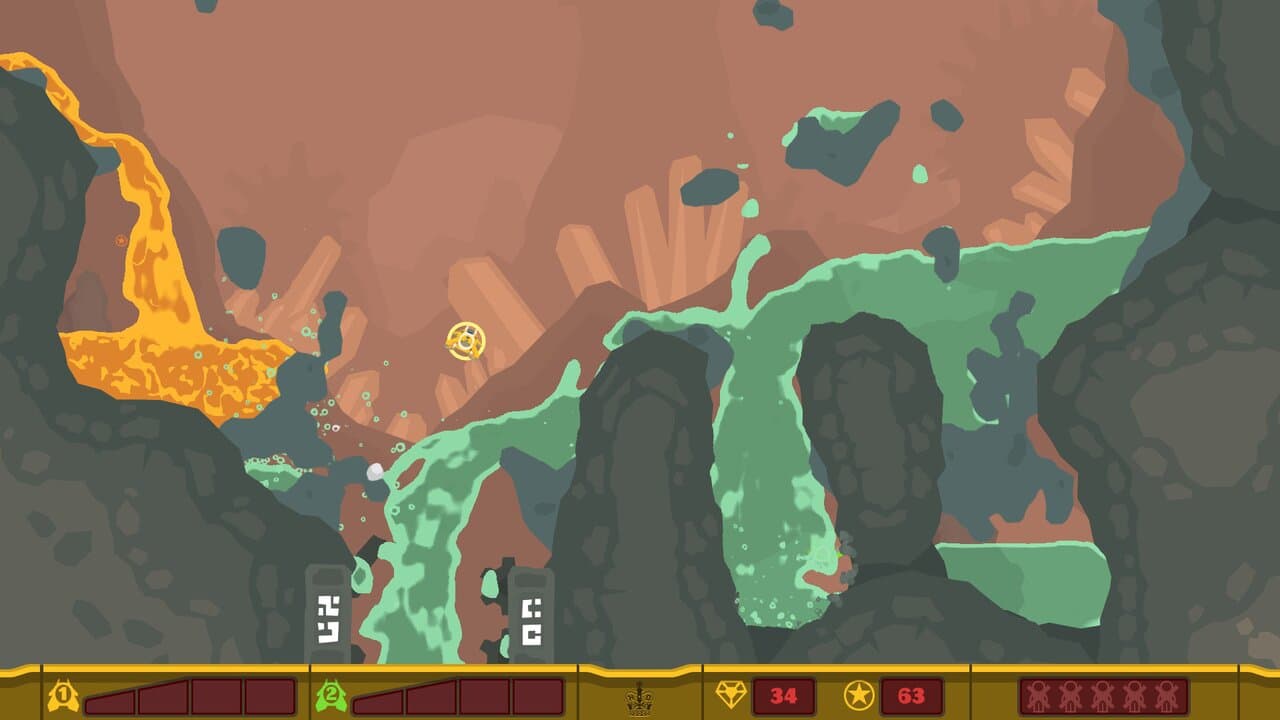 Captura 4 de PixelJunk Shooter