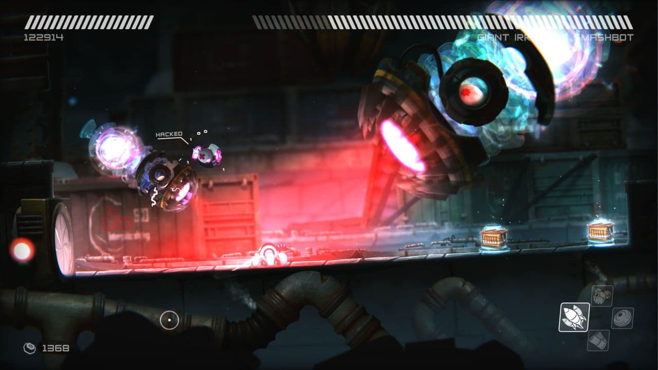 Captura 2 de RIVE: Wreck, Hack, Die, Retry!