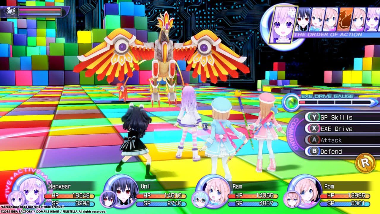Captura 1 de Hyperdimension Neptunia Re ; Birth2 Sisters Generation