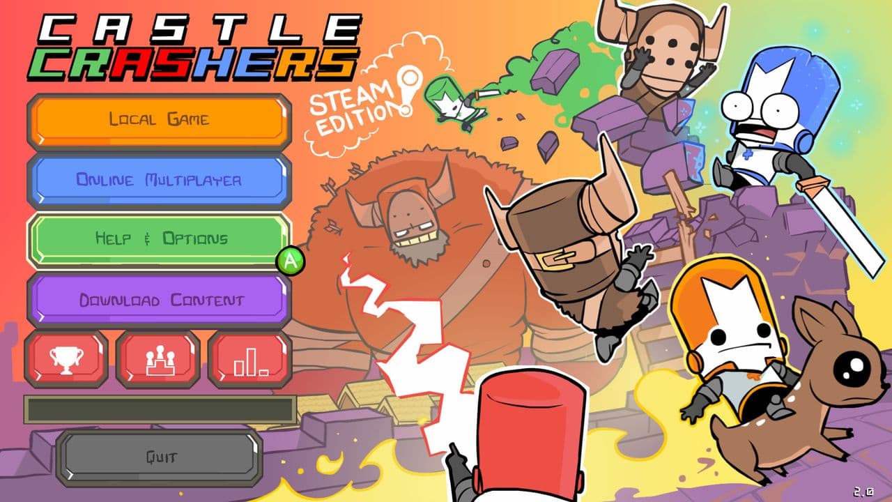 Captura 1 de Castle Crashers