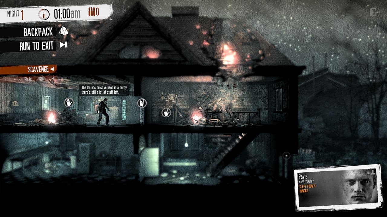 Captura 1 de This War of Mine
