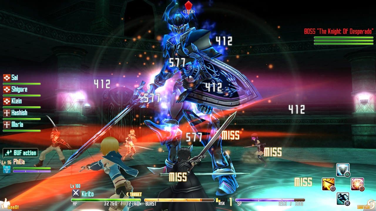 Captura 4 de Sword Art Online Re: Hollow Fragment
