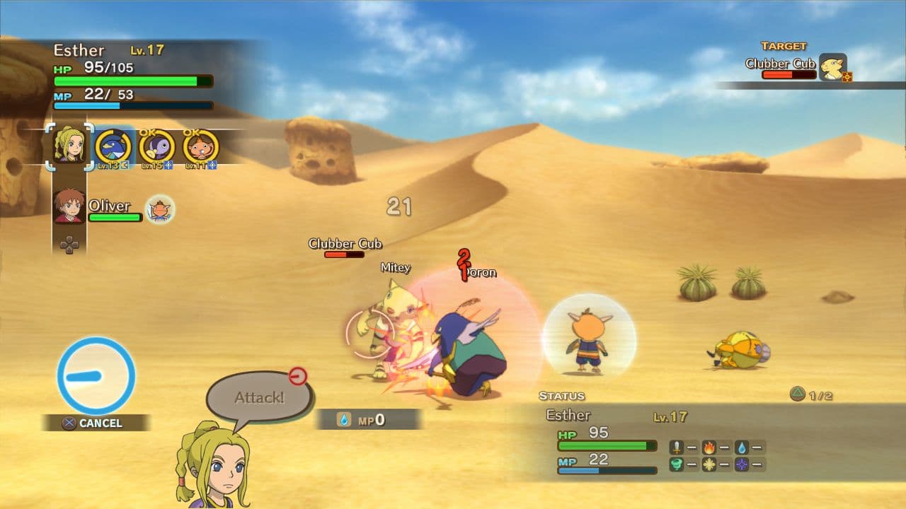 Captura 1 de Ni no Kuni: Wrath of the White Witch